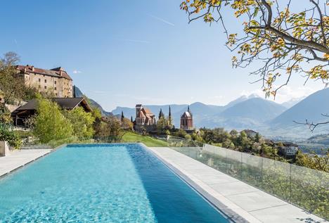 Pool with a view