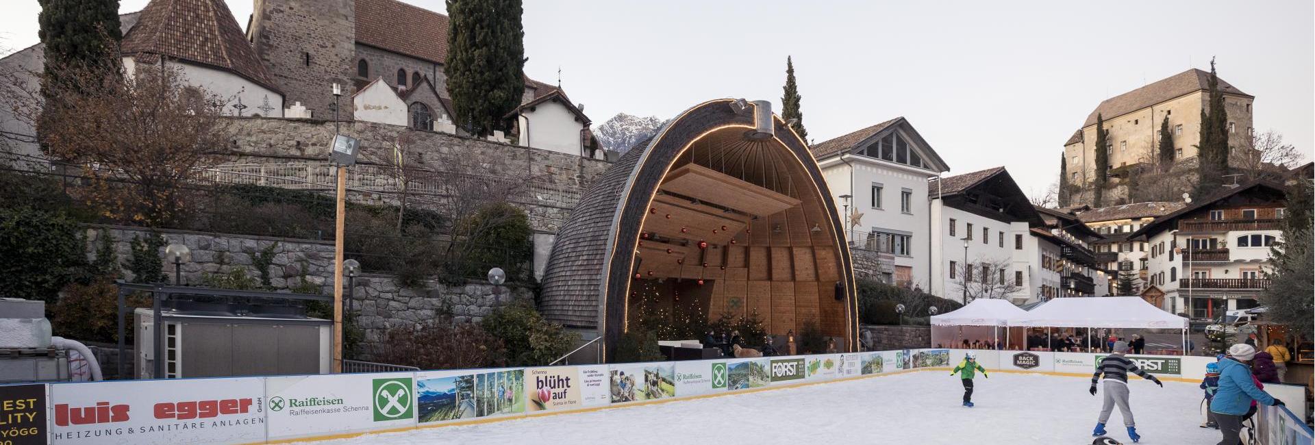 Eislaufen in Schenna