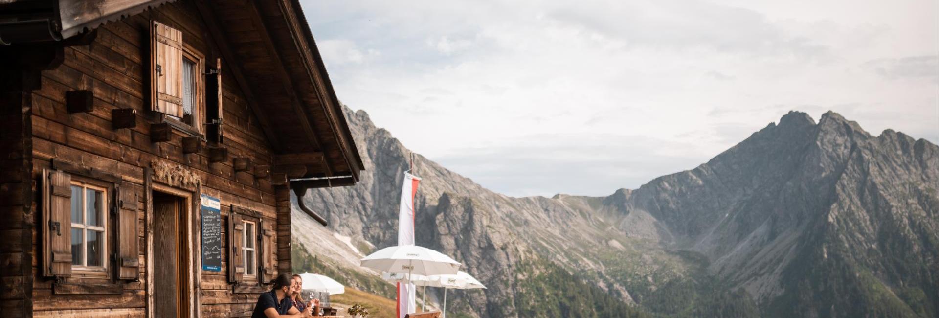 A mountain hut