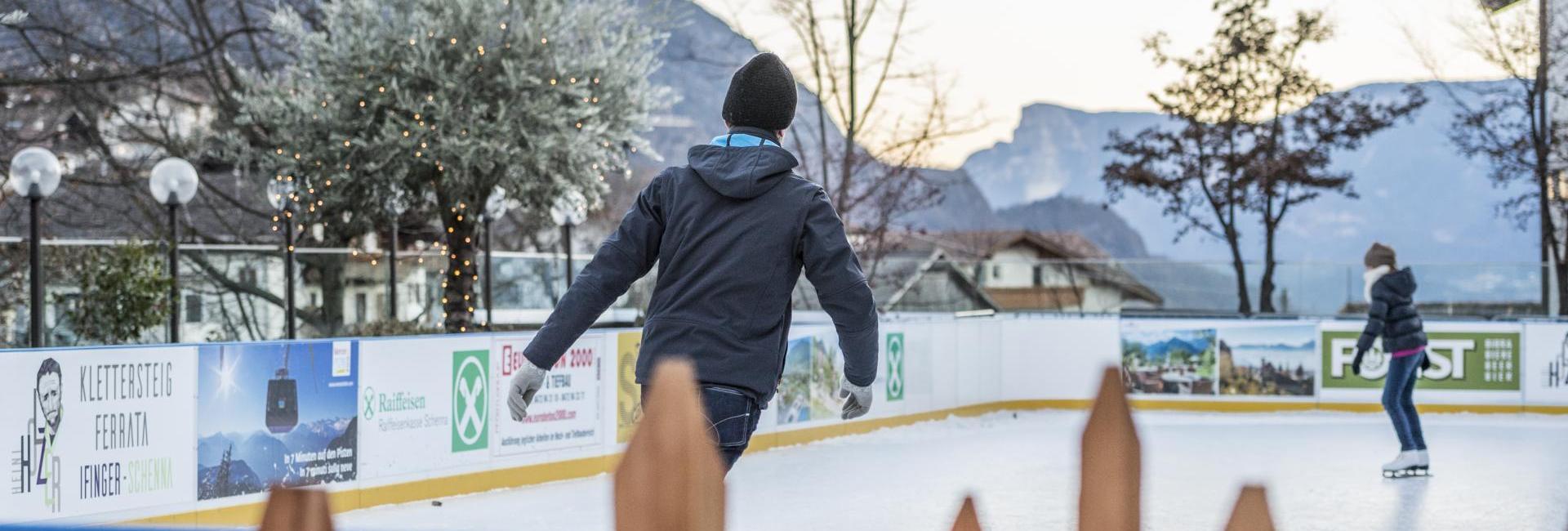 Ice skating